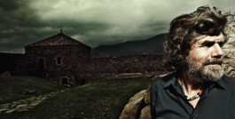 Portrait des Bergsteigers Reinhold Messners in Südtirol, fotografiert von Patrick Saringer und Make-up Elke Griessmayr